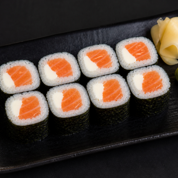 M6 – MAKI SAUMON CHEESE x8p